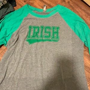 Women’s baseball Irish tee